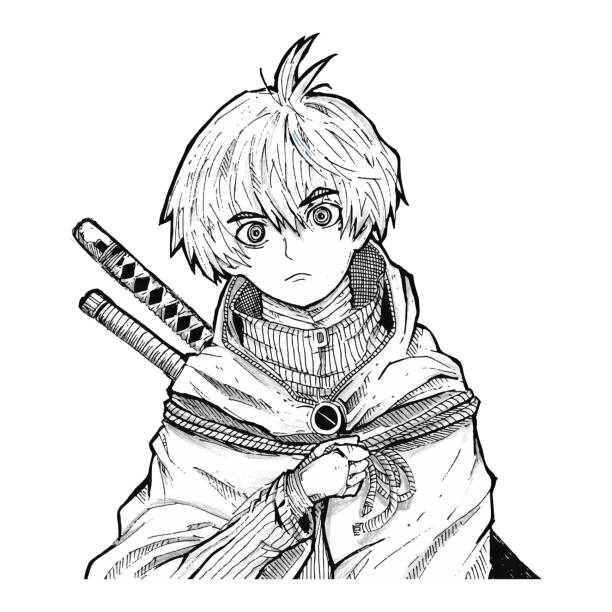 how to draw anime boy