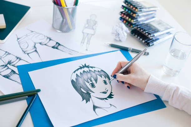 how to draw anime eyes